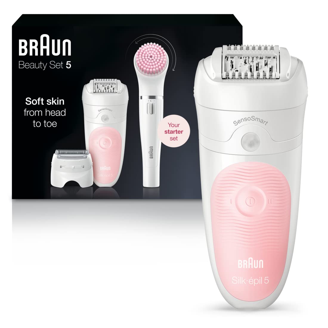 Braun Beauty set 5-895 Epilator Facial Hair Removal