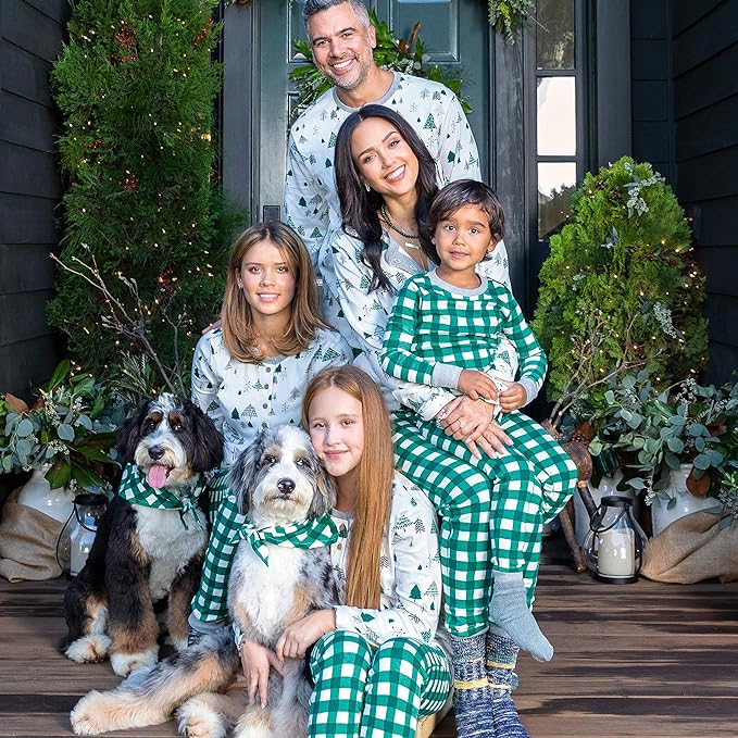 HonestBaby Organic Cotton Holiday Family Pajamas