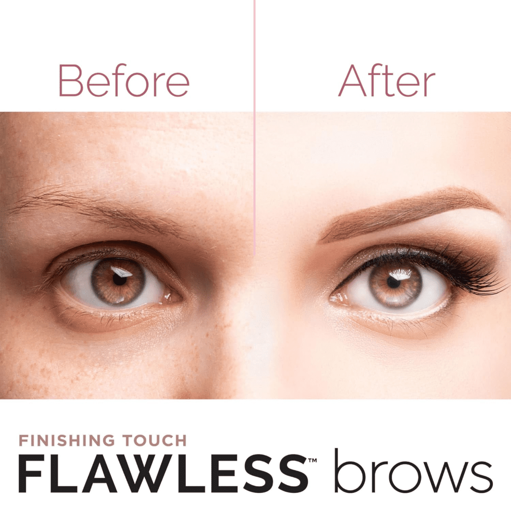 Finishing Touch Flawless Brows Remover, Electric Eyebrow Facial Hair Removal