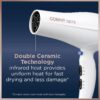 Conair Double Ceramic Hair Dryer 1875 watts