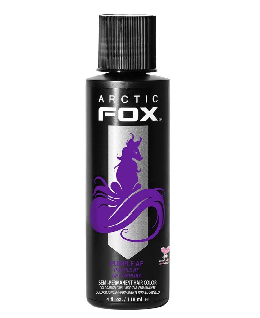 Arctic FoxSemi-Permanent Hair Color Dye PURPLE AF - best hair colors for thin hair