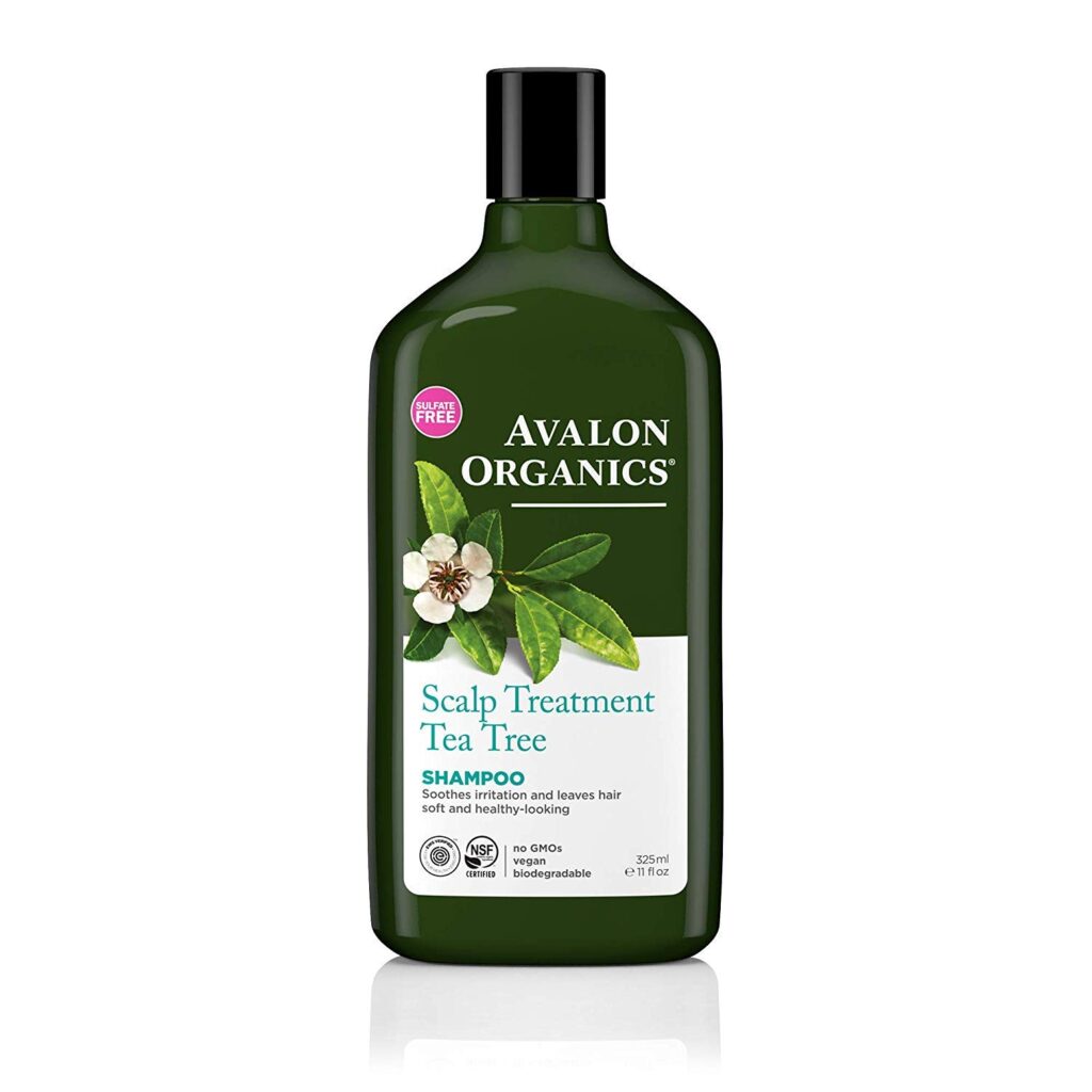 Avalon Organics Shampoo, Scalp Treatment Tea Tree