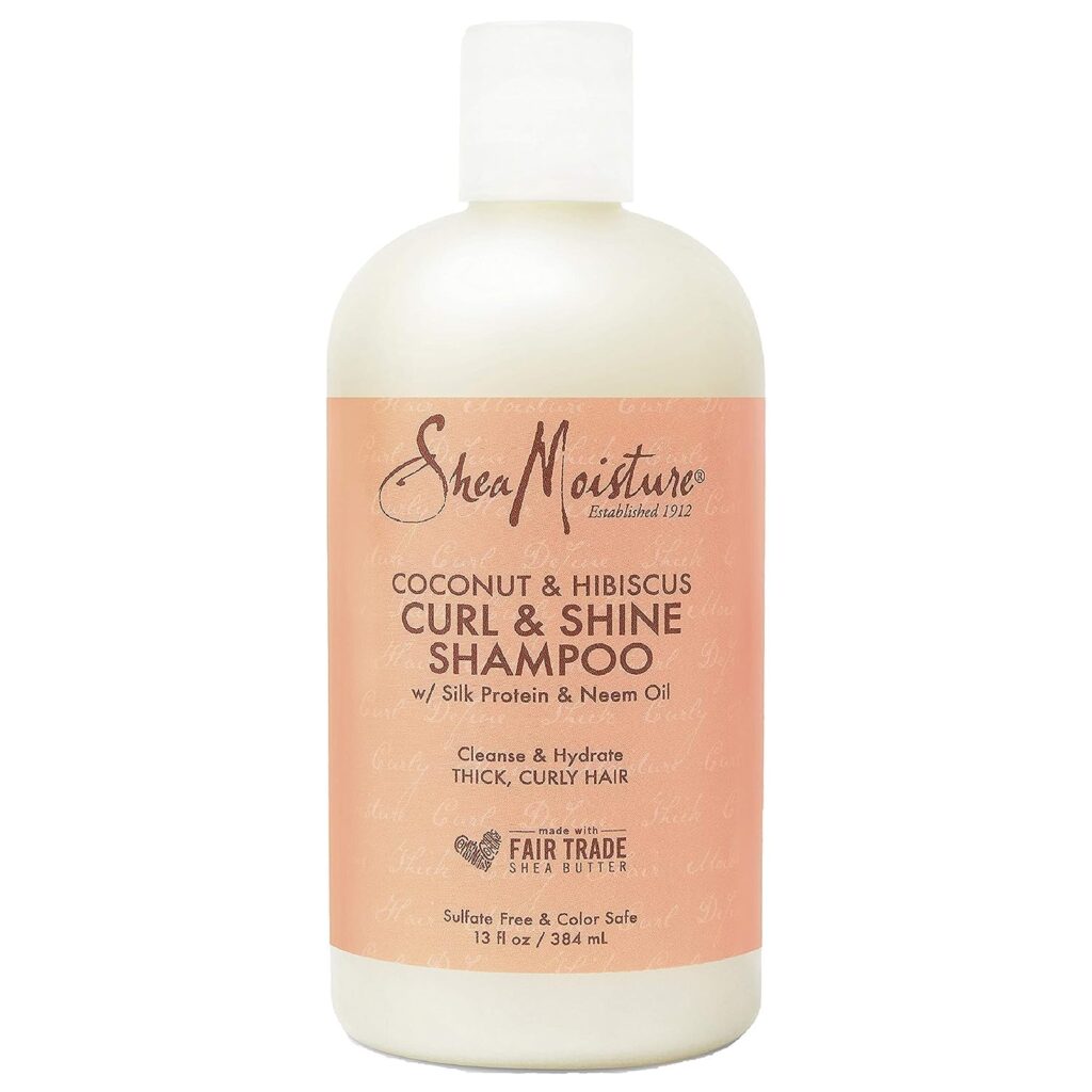 SheaMoisture Curl and Shine Coconut Shampoo - Best Shampoos for Curly