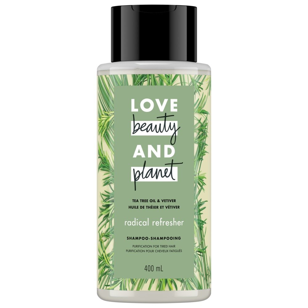 Love Beauty & Planet Tea Tree Oil & Vetiver Sulfate-Free Shampoo 