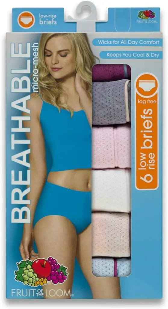 Fruit of the Loom best Breathable Underwear