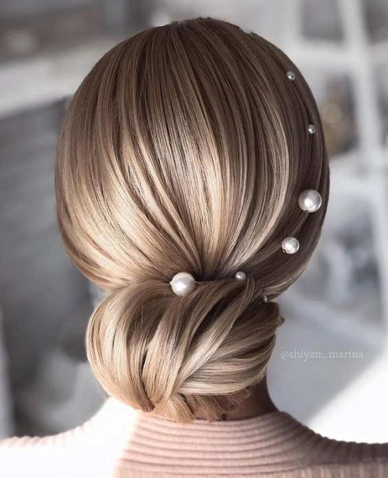 Best Bridal hairstyle ideas with pearls