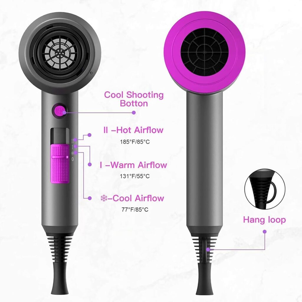 Fast Drying Low Noise Blow Dryer
