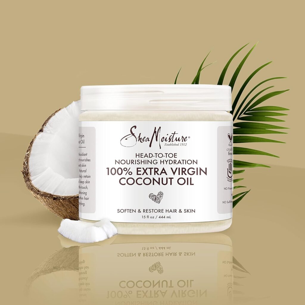 SheaMoisture Body Moisturizer For Dry Skin 100% Extra Virgin Coconut Oil 