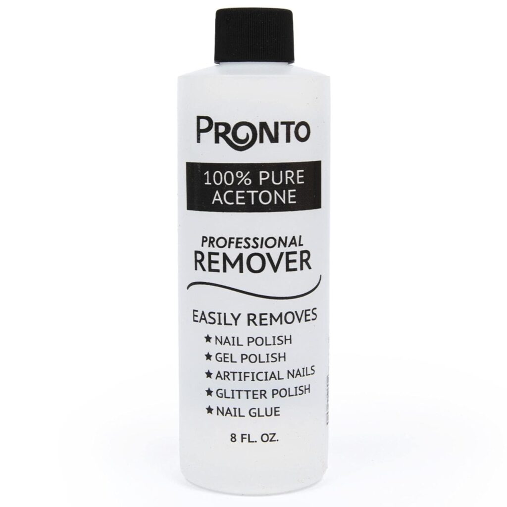 100% Pure Acetone - Professional Nail Polish Remover