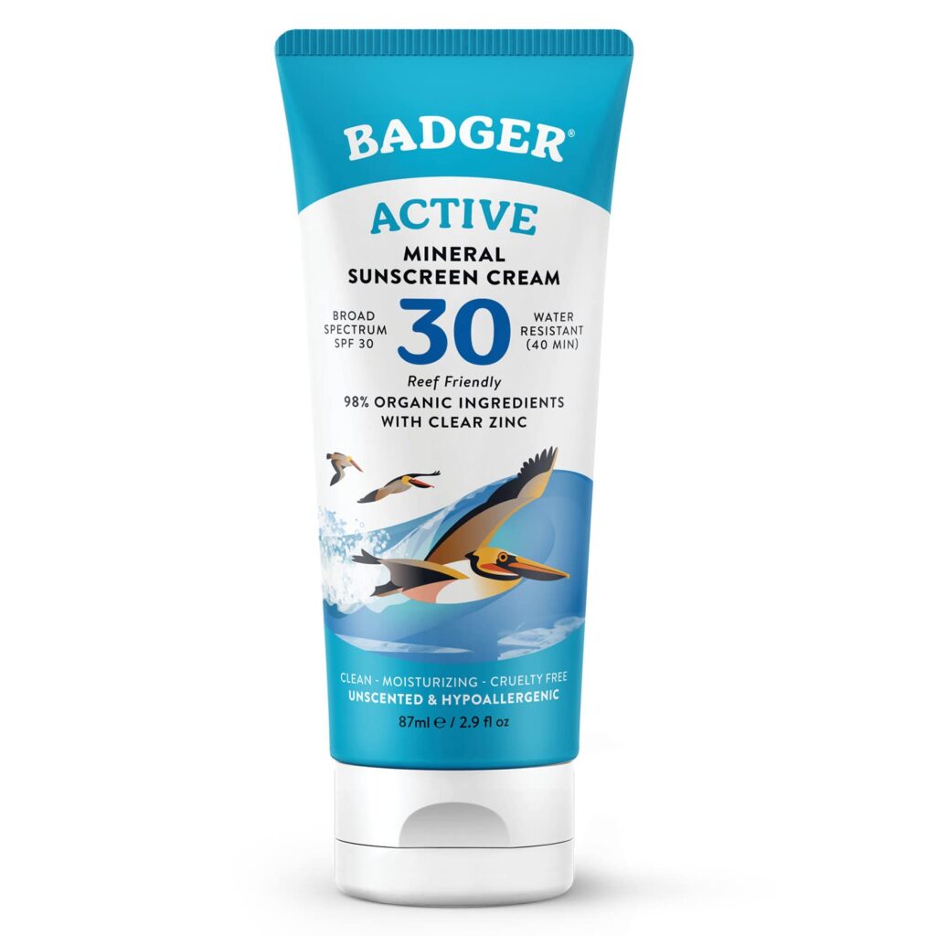 Badger Clear Zinc Sunscreen SPF 30