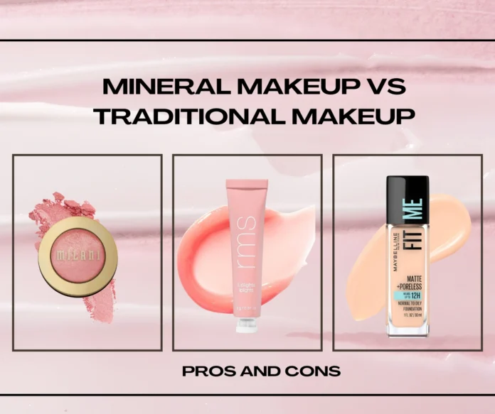 Mineral Makeup vs Traditional Makeup