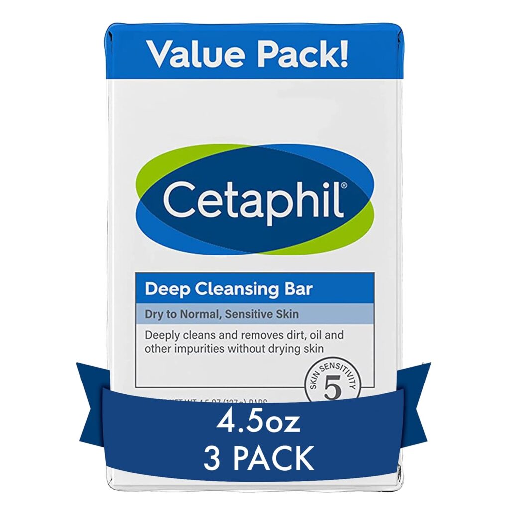 Cetaphil Bar Soap For Sensitive Skin - Hypoallergenic