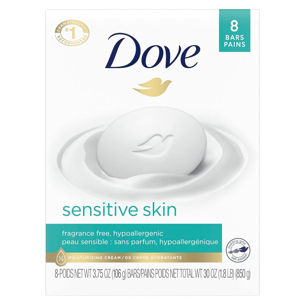 Dove Beauty Bar Soap For Sensitive Skin