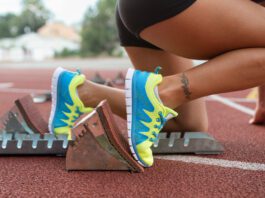 Various women’s running and best workout shoes displayed, showcasing options for different types of workouts and foot support needs.