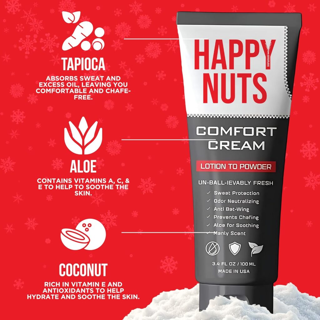 HAPPY NUTS Comfort Cream Deodorant For Men