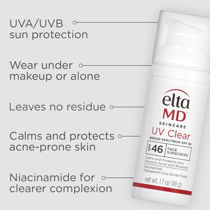 EltaMD Sunscreen Review Clear Face Sunscreen SPF