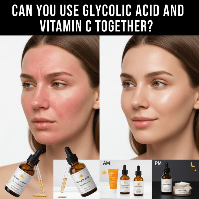 Can You Use Glycolic Acid and Vitamin C Together