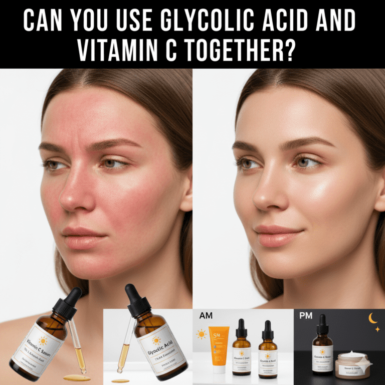 Can You Use Glycolic Acid and Vitamin C Together
