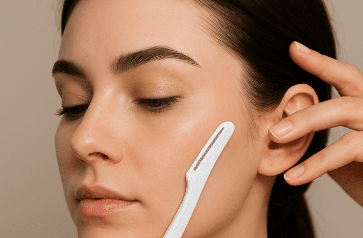 How often can I dermaplane my face at home