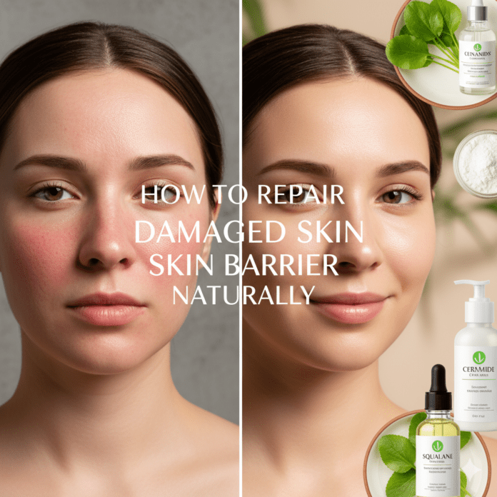 Learn How to Repair Damaged Skin Barrier Naturally