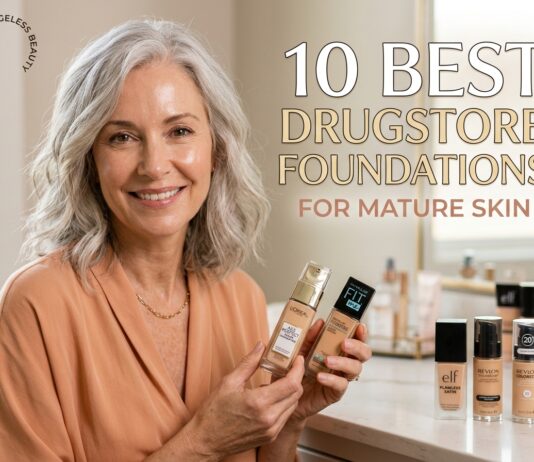 10 Best Drugstore Foundations for Mature Skin 10 Best Drugstore Foundations for Mature Skin That Don’t Settle Into Wrinkles