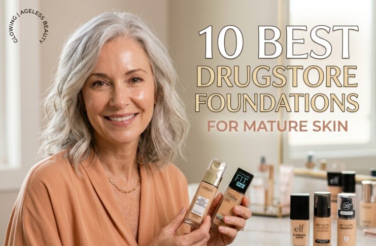 10 Best Drugstore Foundations for Mature Skin That Don’t Settle Into Wrinkles
